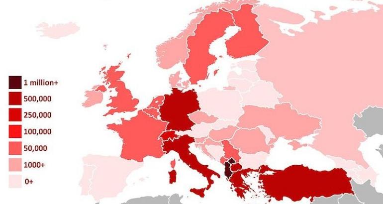 Population : l'Albanie veut recenser ses ressortissants vivant à l'étranger