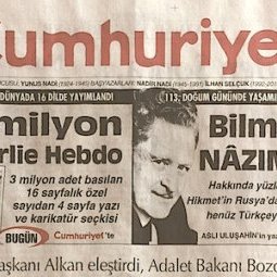 Charlie Hebdo : le quotidien turc Cumhuriyet publie les bonnes feuilles du dernier numéro