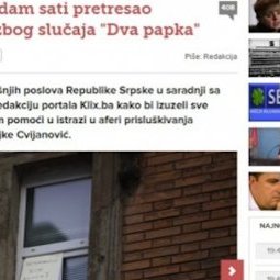 Bosnie-Herzégovine : la police s'attaque aux libertés de la presse