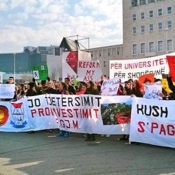 Manifestations étudiantes en Albanie : la révolte d'une génération