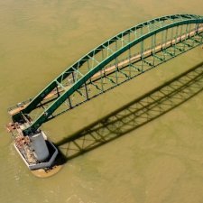 Belgrade : la fin du Vieux pont sur la Save