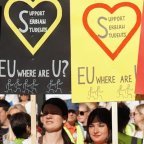 Serbie : arrivée triomphale à Bruxelles du marathon des étudiants