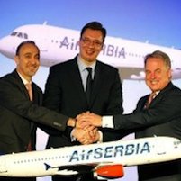 Transport aérien : adieu la JAT, bonjour Air Serbia, filiale d'Etihad...