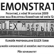 Kosovo : mobilisation contre l'accord Eulex/Serbie