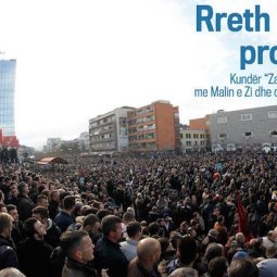 Kosovo : manifestation « pour l'État et la souveraineté », contre l'Association des communes serbes