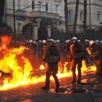 Violences en Grèce : la police totalement « à la rue »