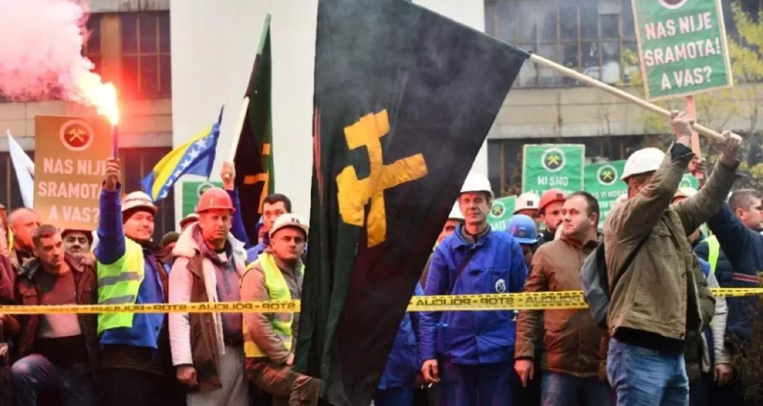 Bosnie-Herzégovine : en Fédération, les mineurs de charbon broient du noir