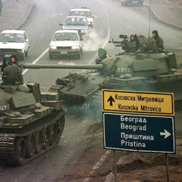 Le Courrier des Balkans en 1999 : sous les bombardements, exactement