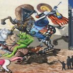 Blog • Saint-Georges tue le dragon, l'église orthodoxe tue la fresque