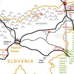 En Slovénie, le froid et la faim attendent les réfugiés