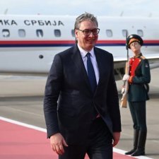 Aleksandar Vučić à Moscou pour le défilé de la Victoire