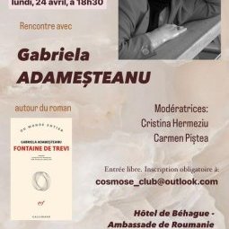 Rencontre avec Gabriela Adamesteanu
