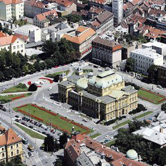 Zagreb : Tito devrait-il céder sa Place au Théâtre ?