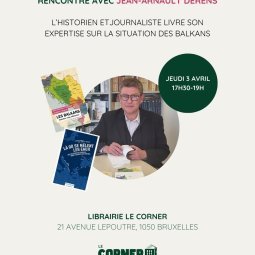 Rencontre avec Jean-Arnault Dérens à Bruxelles