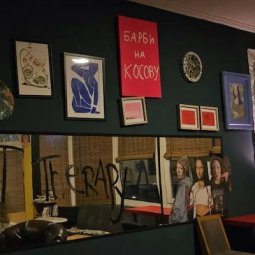 Kosovo : Akvarijus, cent mètres carrés de culture à Mitrovica-Nord