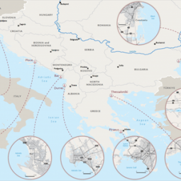 Les ports des Balkans, « aimants » des trafics de drogue