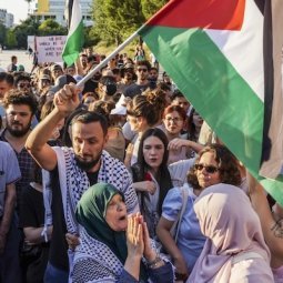 Albanie : à Tirana, solidarité avec la Palestine