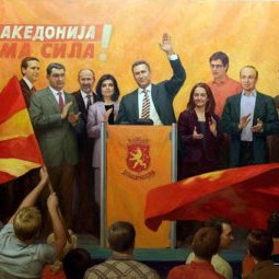Macédoine : la mégalomanie de Nikola Gruevski en peinture