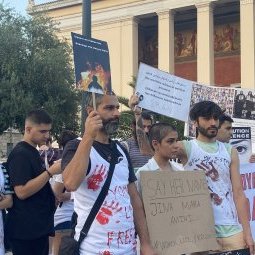 Grèce : à Athènes, solidarité avec la révolte des Iraniennes