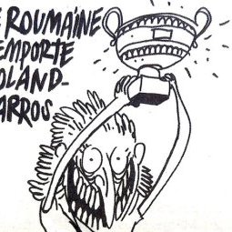 Simona Halep et la ferraille : la caricature de Charlie Hebdo qui indigne la Roumanie