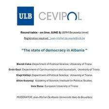 Round table : The state of democracy in Albania