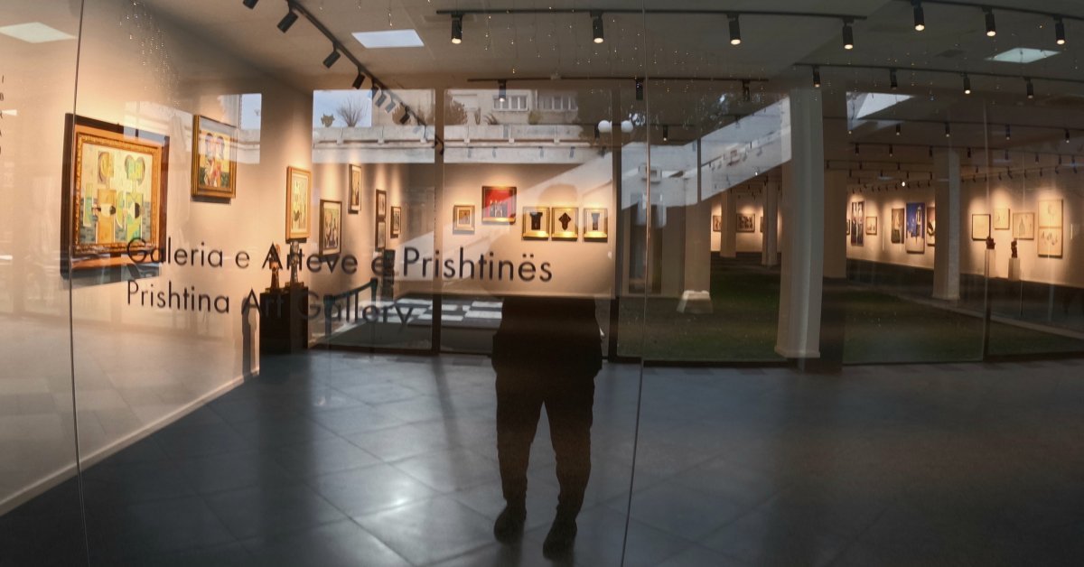 Kosovo : la Galerie d'art de Pristina rouvre enfin ses portes