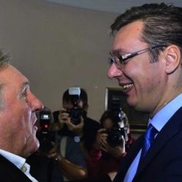 Aleksandar Vučić engage Depardieu à « promouvoir » la Serbie