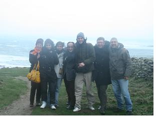 L'équipe du CdB et des amis/lecteurs à la pointe St Matthieu L'équipe du CdB et des amis/lecteurs à la pointe St Matthieu