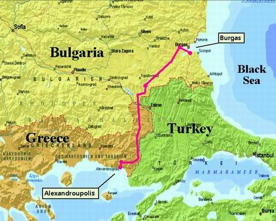 Bulgarie : les citoyens ne veulent pas de l&rsquo;oléoduc Bourgas-Alexandroupolis