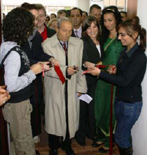 Inauguration de Romano Avazo,en novembre dernier à PrizrenBurim Pllana, © USOP