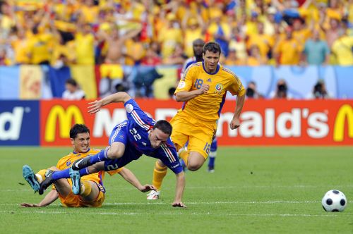 Euro 2008 : La Roumanie signe un match nul en or contre la France
