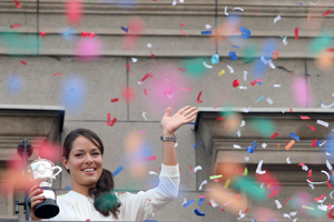 Tennis: « Ana mi te volimo! », « Ana, on t’aime ! »