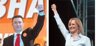 Élections en Macédoine : Gruevski espère un « triomphe », fortes tensions entre les partis albanais