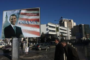 Le Kosovo gagné à son tour par l&rsquo;Obamania