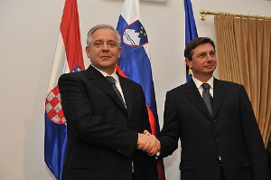 Conflit frontalier : rencontre glaciale entre les Premiers ministres croate et slovène