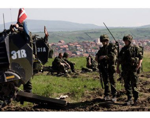 Kosovo : nouvelle manifestation des Serbes de Brdjani