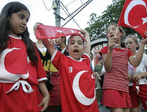 Jeunes enfants turcs