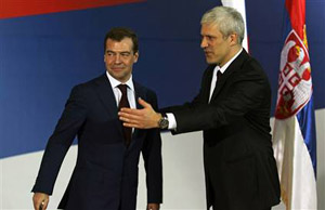 Dmitri Medvedev à Belgrade : une visite historique