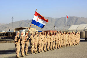 La Croatie refuse d&rsquo;augmenter son contingent militaire en Afghanistan