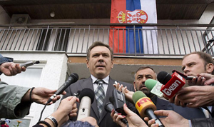 La police du Kosovo interpelle le ministre serbe Goran Bogdanović