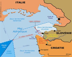 Croatie / Slovénie : la question des frontières à l&rsquo;ordre du jour