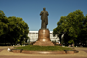 Lénine à Maykop (©Laurent Geslin/CdB)