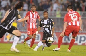 Football : le Partizan de Belgrade bat l&rsquo;Etoile rouge dans le calme