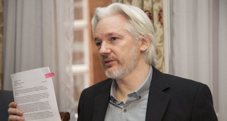 Julian Assange.