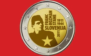 Slovénie : l&rsquo;étoile rouge des partisans fait son retour sur les pièces de deux euros