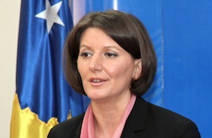 Kosovo : la Présidente Atifete Jahjaga s’oppose à la partition
