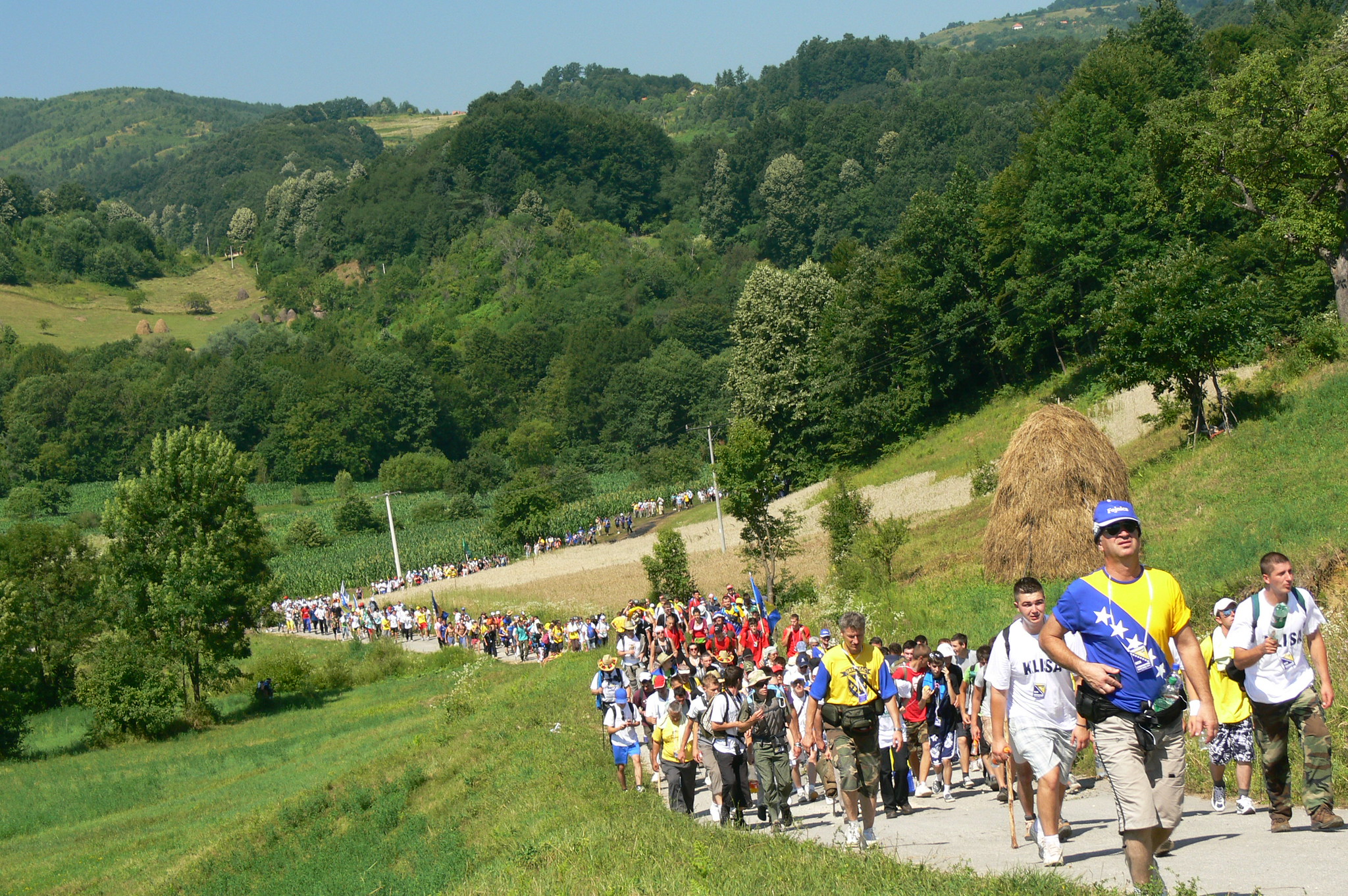 Srebrenica : la Marche de la mort, «une très belle expérience que je ne ferai jamais plus»