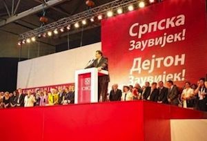 Bosnie : le SNSD de Milorad Dodik quitte l&rsquo;Internationale socialiste