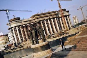Macédoine : Skopje 2014 bientôt au Guiness des records ?