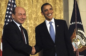 Roumanie : visite « historique » du Président Băsescu aux États-Unis